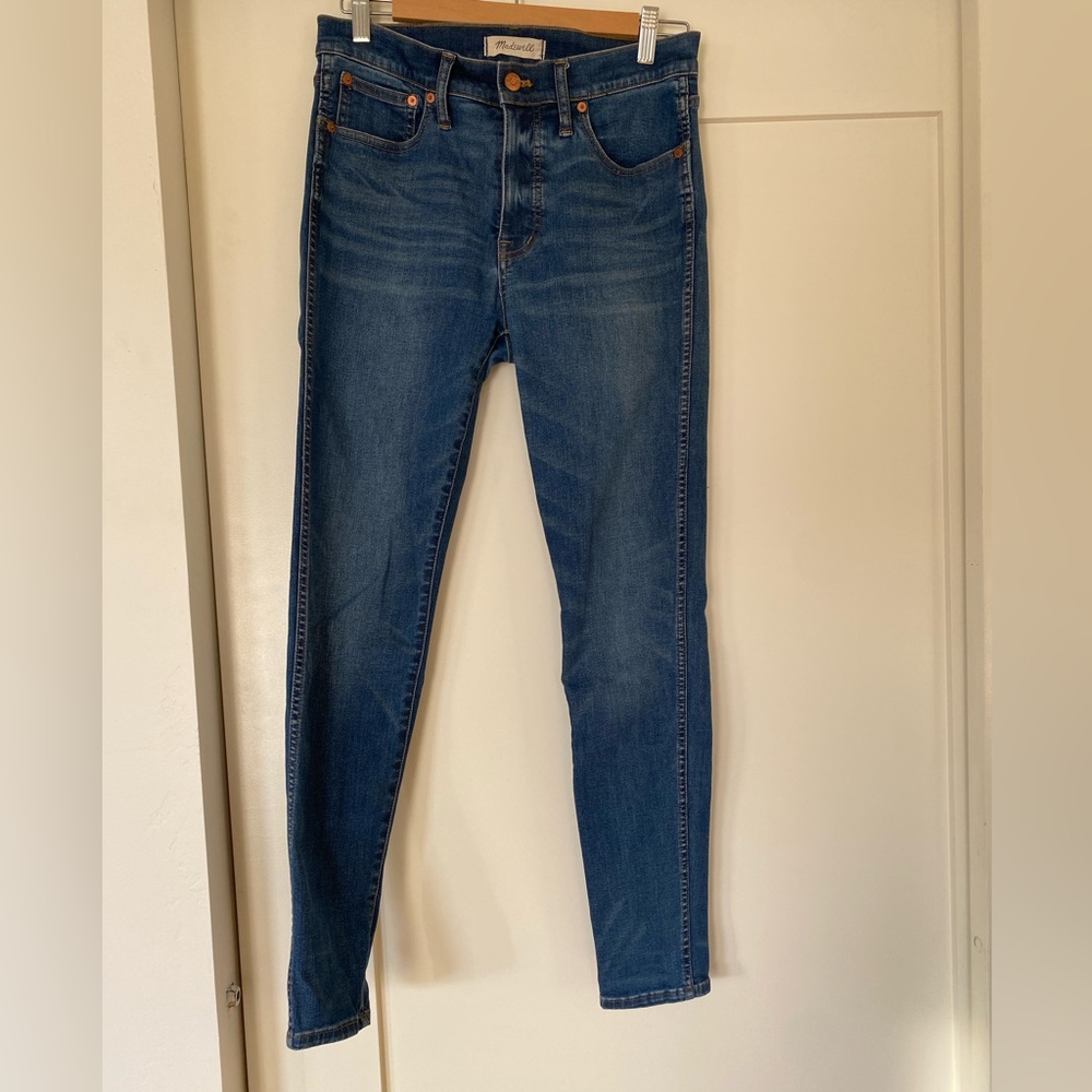 Madewell 9” high rise skinny 29